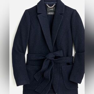 JCrew Wrap blazer-jacket in Italian Boiled Wool